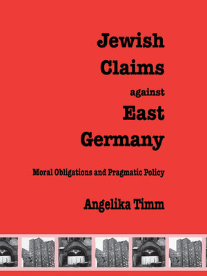 cover image of Jewish Claims Against East Germany